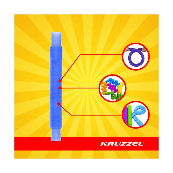 Sensory tubes - 10 pcs. Kruzzel 26693 | Pirkt tiešsaistē — Megaluks