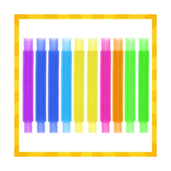 Sensory tubes - 10 pcs. Kruzzel 26693 | Pirkt tiešsaistē — Megaluks