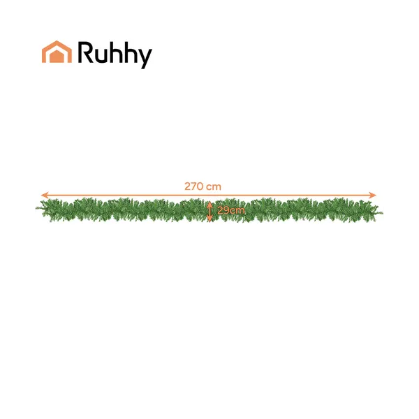 Christmas tree garland 2.7m Ruhhy 26243 | Osta verkosta — Megaluks