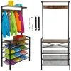 Standing shelf with hanger 189cm Ruhhy 27035 | Osta verkosta — Megaluks