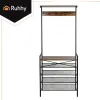 Standing shelf with hanger 189cm Ruhhy 27035 | Osta verkosta — Megaluks