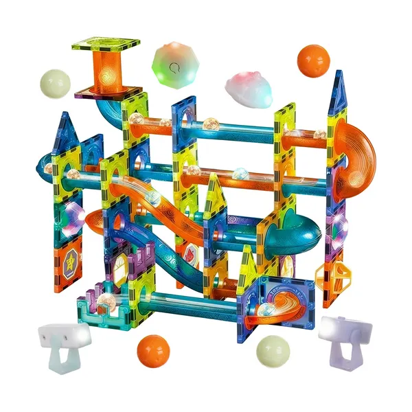 Magnetic blocks - ball track 110 pieces 25766 | Osta veebist — Megaluks