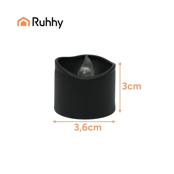 LED žvakės 12 vnt. 3,6 cm Ruhhy 26128 | Pirkti internetu — Megaluks