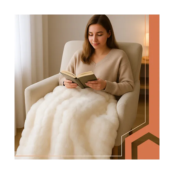 Blanket 1.6x1m white Ruhhy 26493 | Osta veebist — Megaluks