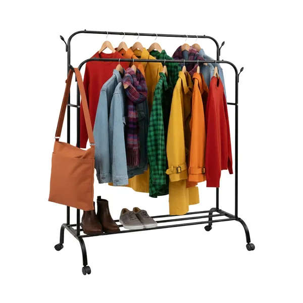 Ruhhy 27084 clothes hanger on wheels