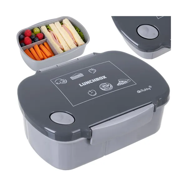 Lunchbox 800ml gray Ruhhy 26169 | Osta verkosta — Megaluks