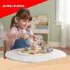 Детский чайный сервиз серый Kruzzel 26394 | Купить онлайн — Megaluks