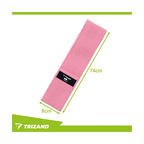Set of exercise bands - 3 pcs Trizand 25876 | Pirkt tiešsaistē — Megaluks