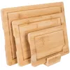 Bamboo cutting board - 3 pcs + Ruhhy stand | Pirkt tiešsaistē — Megaluks