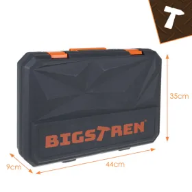 Tööriistakomplekt 168-osalises kohvris. Bigstreet 26475