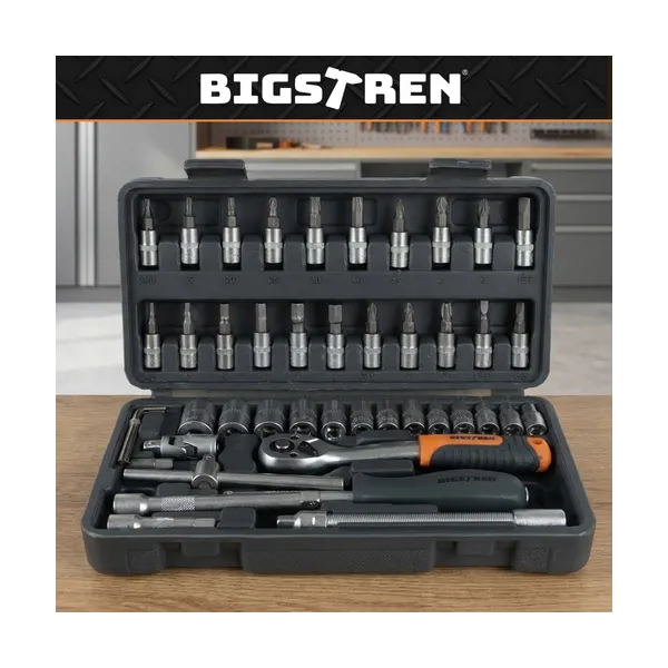 Tööriistakomplekt 46-osalises vutlaris. Bigstreet 26844
