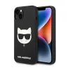 Karl Lagerfeld Choupette Head MagSafe Silicone - Case for iPhone 14 Plus (Black)