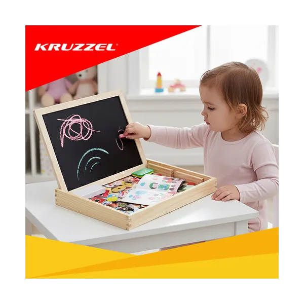Kruzzel 25637 двусторонняя образовательная доска