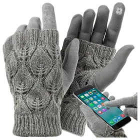 R26073 Touchscreen Gloves - Gray Trizand