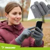 R26073 Touchscreen Gloves - Gray Trizand