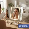 Складное косметическое зеркало со светодиодной подсветкой Soulima 26952
