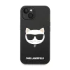 Karl Lagerfeld Choupette Head MagSafe Silicone - Case for iPhone 14 Plus (Black)