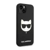 Karl Lagerfeld Choupette Head MagSafe Silicone - Case for iPhone 14 Plus (Black)