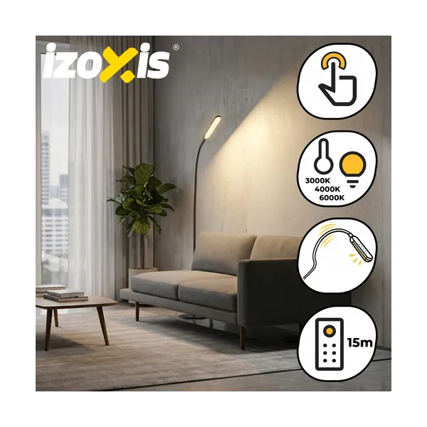 LED floor lamp 180cm Izoxis 26885