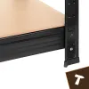 Sandėliavimo lentyna - juoda 180x90x40 Bigstreen