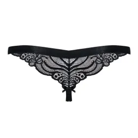 Kelnaitės su juostele Obsessive 828-THC-1 L/XL Juoda L/XL