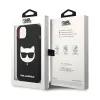 Karl Lagerfeld Choupette Head MagSafe Silicone - Case for iPhone 14 Plus (Black)
