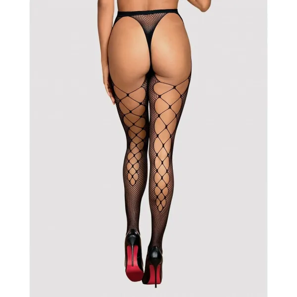 Sukkahousut Obsessive S233 Musta S/M/L