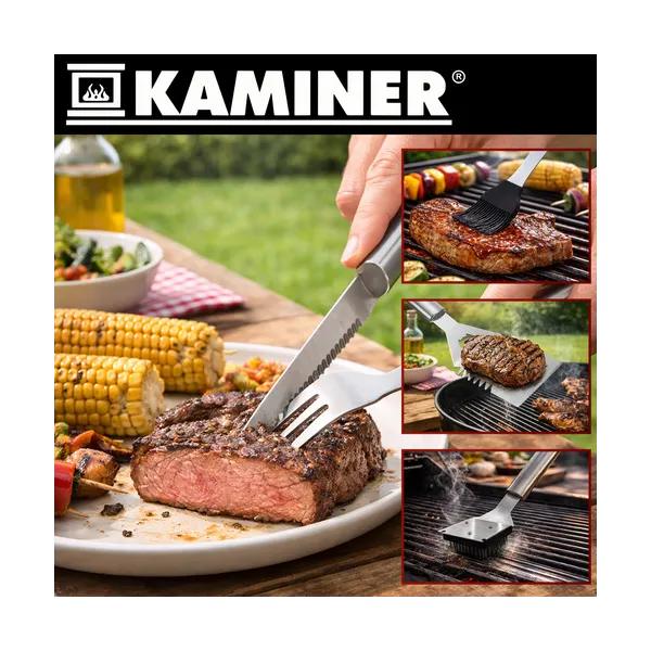 Kaminer grill utensil set - 26 pcs.