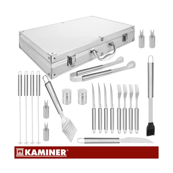 Kaminer grill utensil set - 26 pcs.