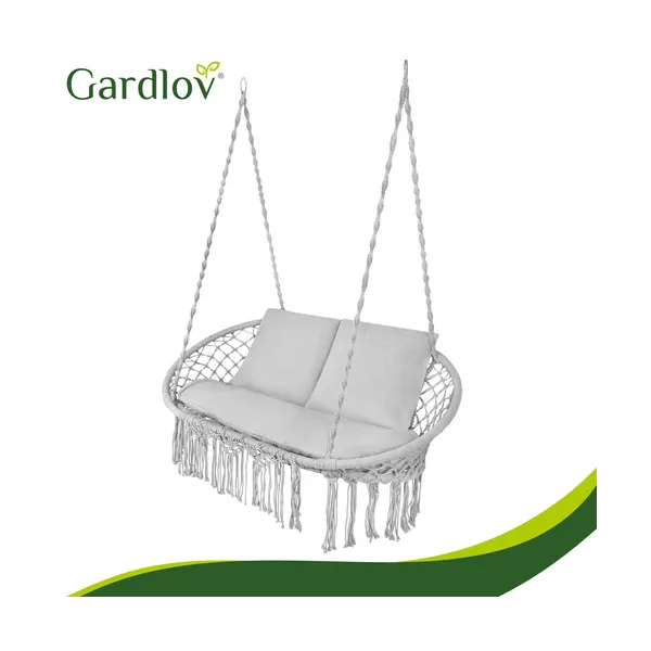Gardlov double gray stork&39s nest swing