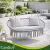 Gardlov double gray stork&39s nest swing