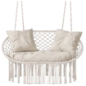 Gardlov double cream stork&39s nest swing