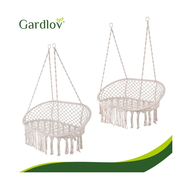 Gardlov double cream stork&39s nest swing