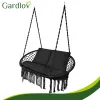 Gardlov double black crow&39s nest swing
