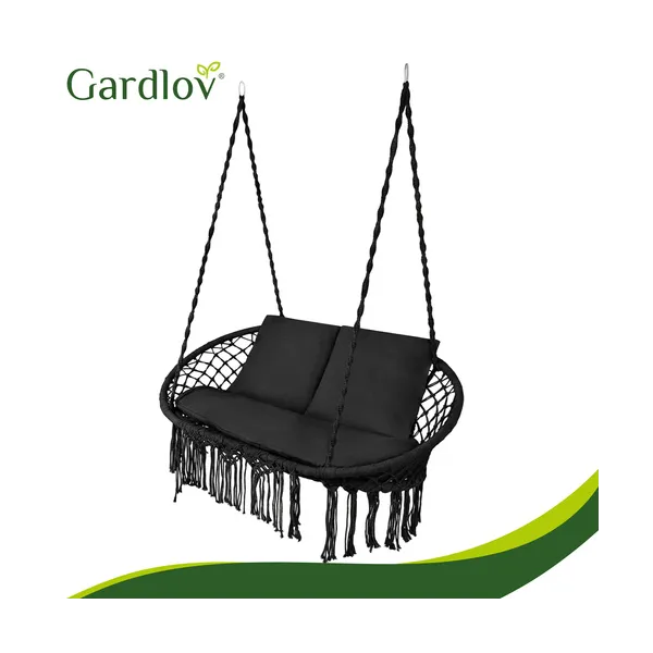 Gardlovi kahekordne kiigepadi - must