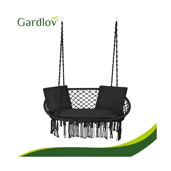 Gardlovi kahekordne kiigepadi - must