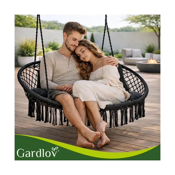 Gardlovi kahekordne kiigepadi - must