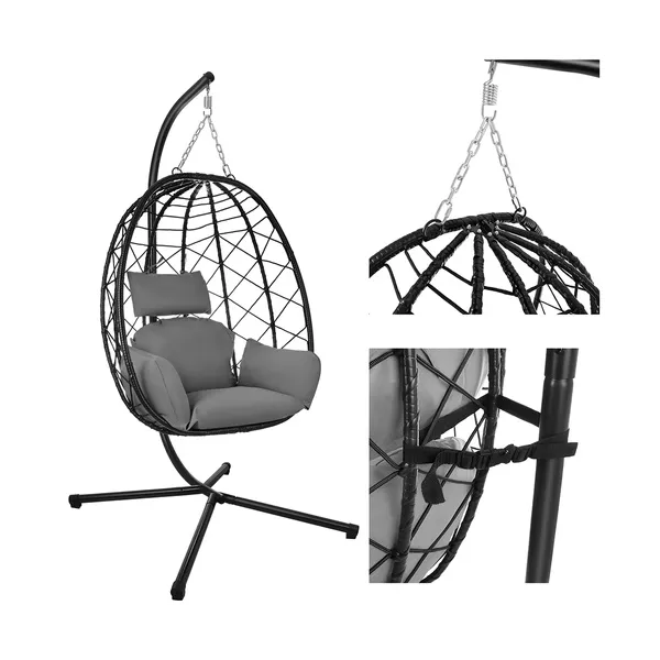 Swing - hanging chair 185cm Gardlov