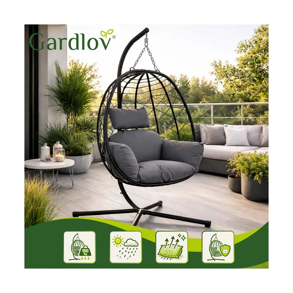 Swing - hanging chair 185cm Gardlov