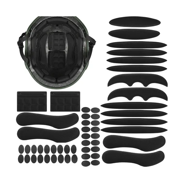 Helmet inserts - 54 pcs Trizand