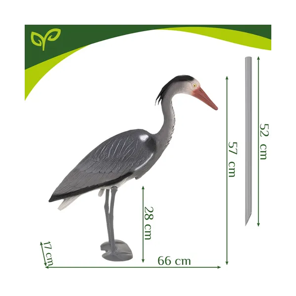 Garden decoration - Gardlov&39s heron