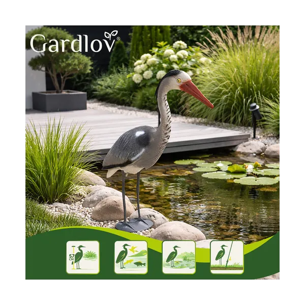 Garden decoration - Gardlov&39s heron