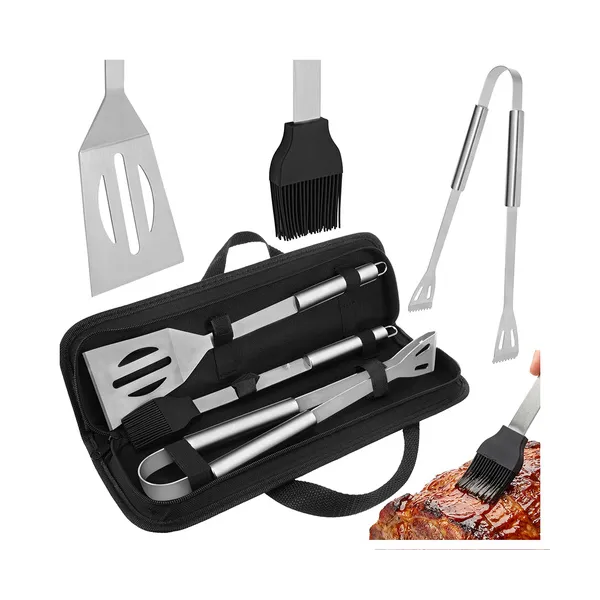 Set of grilling tools - 3 pcs. Kaminer 27180