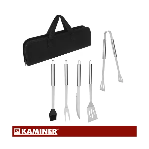Set of grilling tools - 5 pcs Kaminer 27182