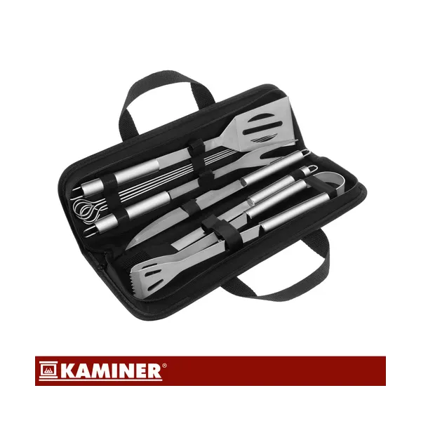 Set of grilling tools - 9 pcs. Kaminer 27184
