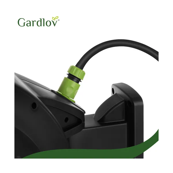 Gardlov automātiskā dārza šļūtenes spole 30m