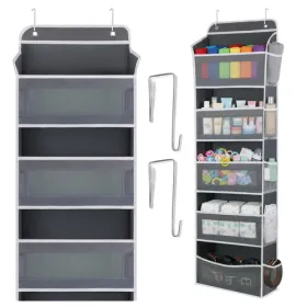 Ruhhy 5-Shelf Door Hanging Organizer