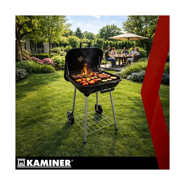 Aiagrill kaanega 53x77x46cm Kaminer