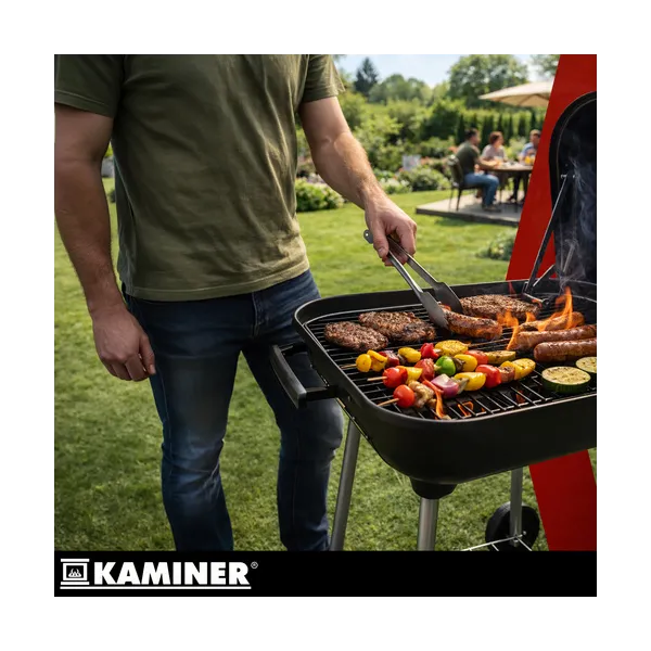 Aiagrill kaanega 53x77x46cm Kaminer