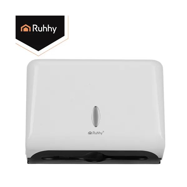 Ruhhy white paper towel dispenser